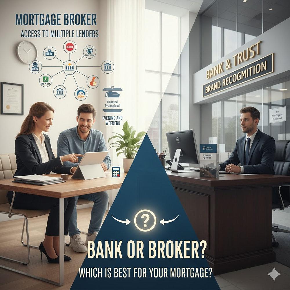 Mortgage Broker vs Bank: Which Is Better in Florida?